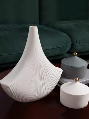 modern-flared-european-ceramic-vase-with-companion-ceramic-boxes